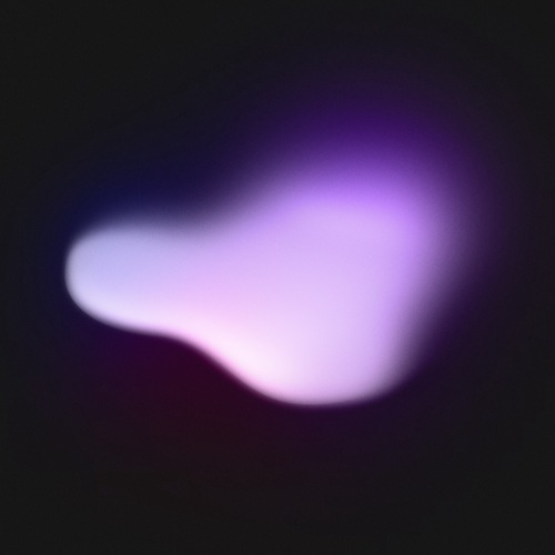 Minimalistic Blob of Light Wallpaper