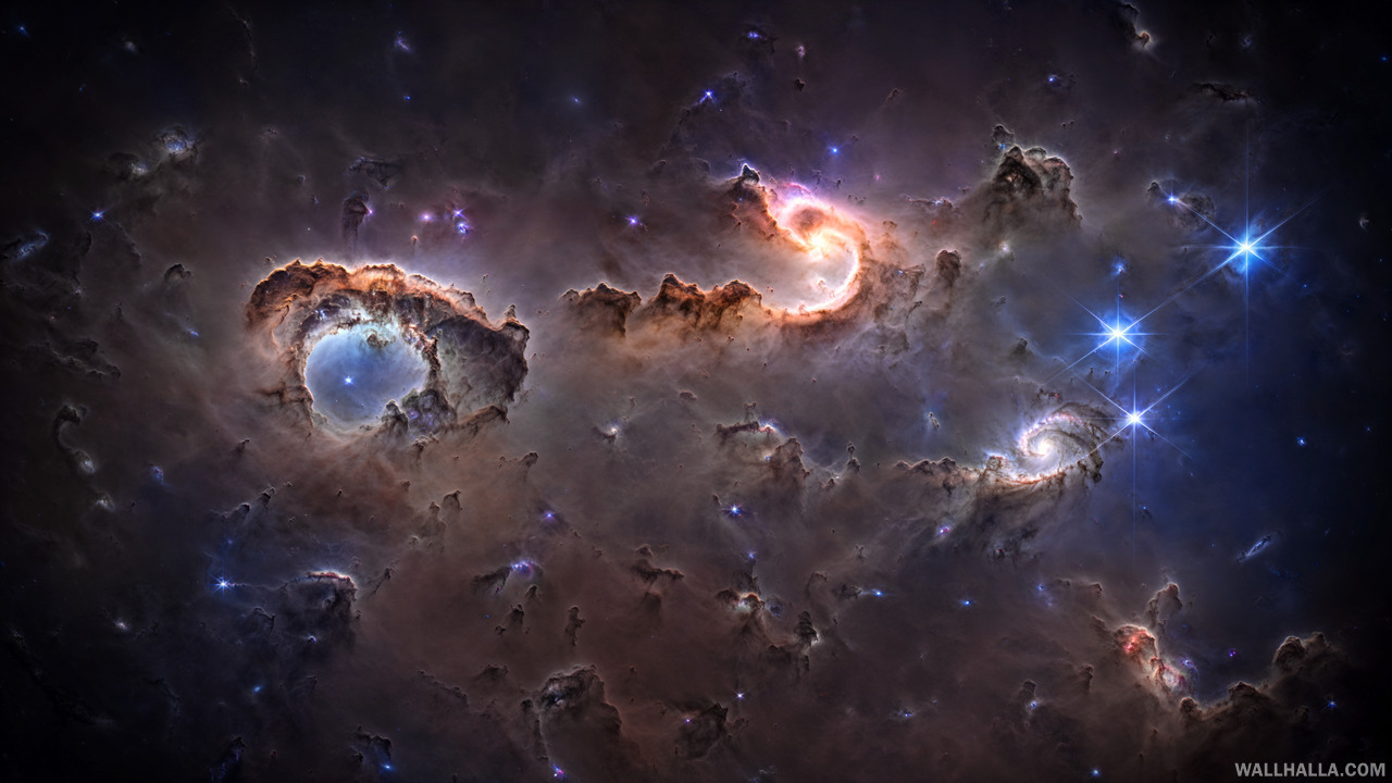 Explore our masterpiece collection of atmospheric and colorful distant galaxy wallpapers, featuring detailed cloud nebulas and vivid wide-angle shots that capture the beauty of award-winning astronomy photography.